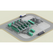 Central combinada de aquecimento e potência de energia (CCHP)